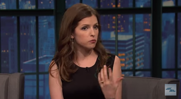 Anna Kendrick on Late Night with Seth Meyers