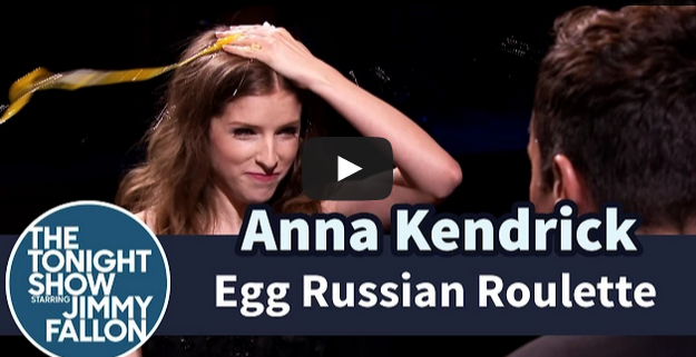 Anna Kendrick plays Egg Roulette on the Tonight Show!