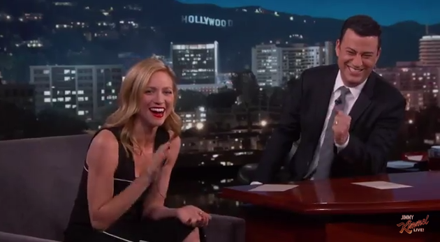 Brittany Snow Watches Jimmy Kimmel’s Mom Watch Pitch Perfect